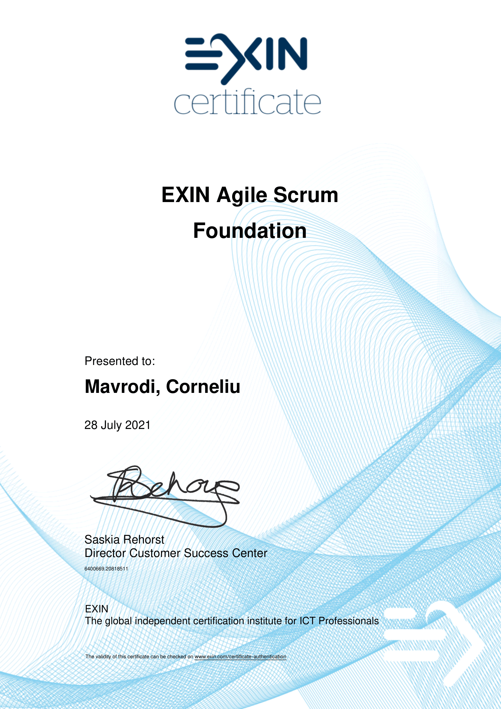 Agile Scrum Foundation